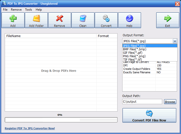 Конвертер PDF в JPG версии 4.7.0.1