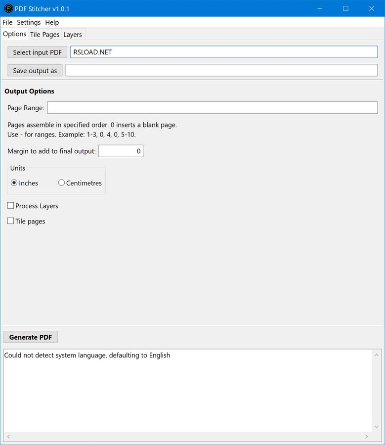 PDFStitcher версия 1.0.1
