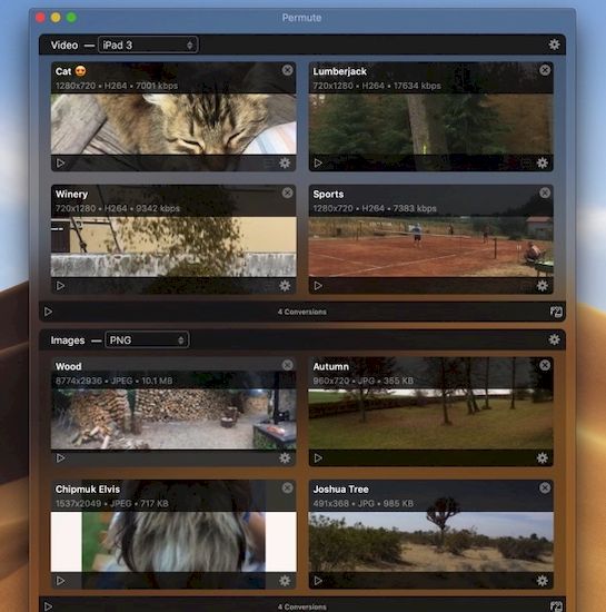 Permute версия 3.11.13 для macOS