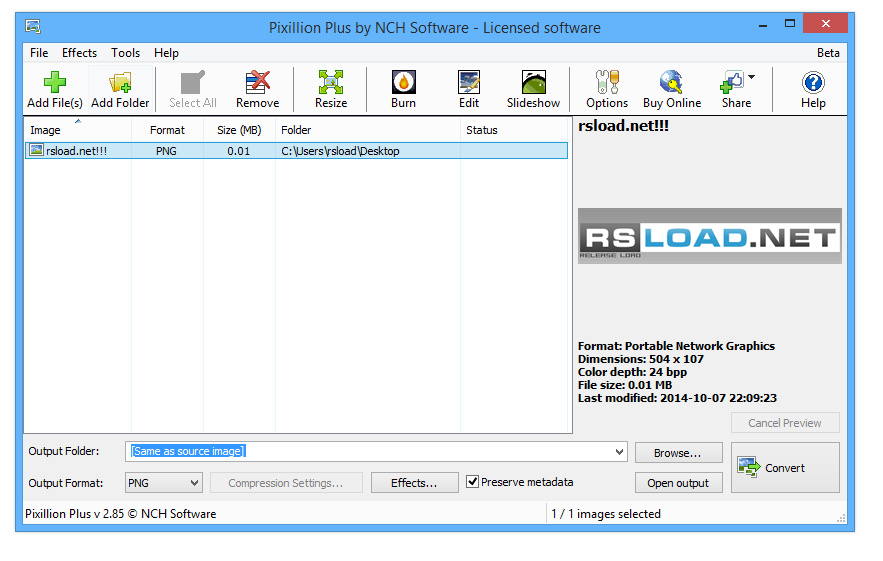 Pixillion Image Converter Plus 12.40 для macOS