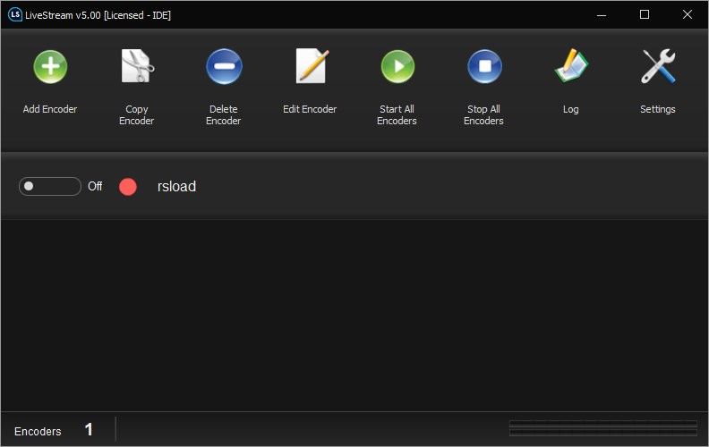 PlayoutONE LiveStream Encoder 5.1 с активированной лицензией
