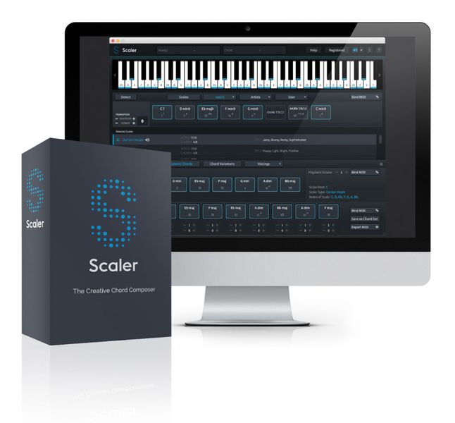 Plugin Boutique Scaler версии 2.9.1 для macOS