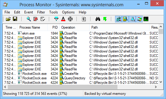 Process Monitor 4.01: Русская версия и Портативная версия