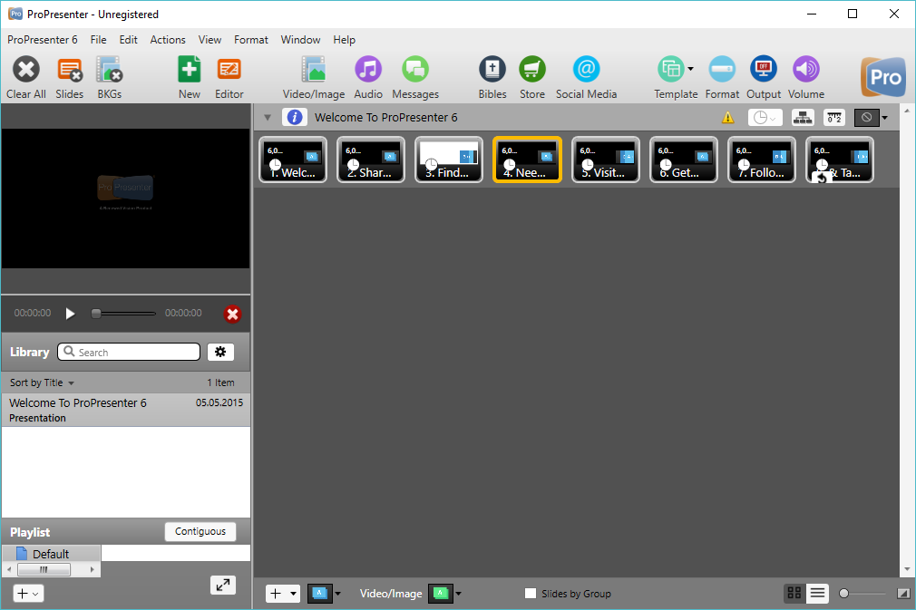 ProPresenter 7.15.0.118423570 + Перепакованный вариант для macOS 7.15
