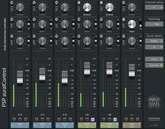 PSP auralControl версия 1.2.5