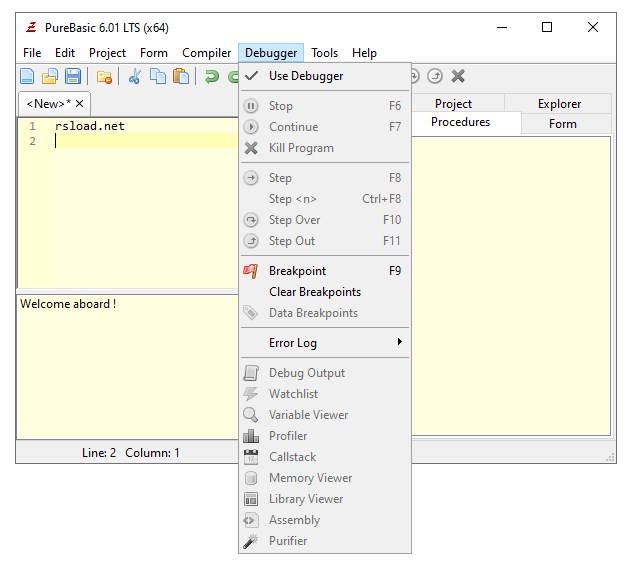 PureBasic 6.12 LTS для macOS и Linux