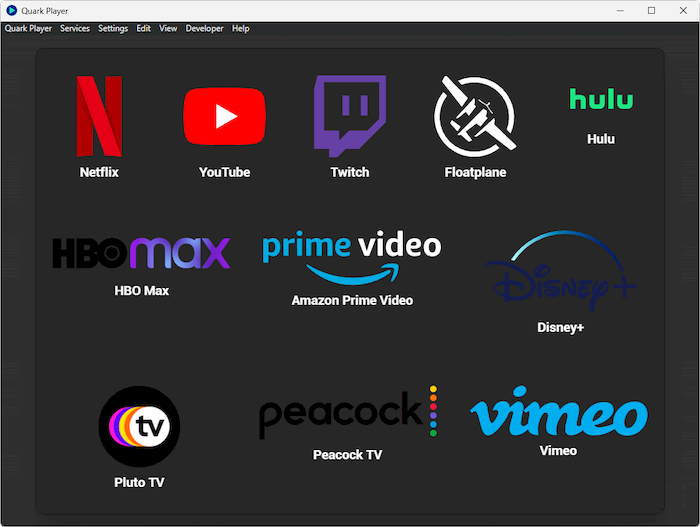 Quark Player версия 3.2.3 с портативной версией