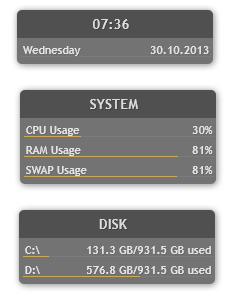 Rainmeter 4.5.20 Build 3803 и коллекция тем