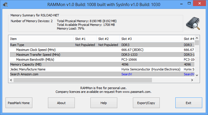 RAMMon версии 3.3.1000 и Портативная версия
