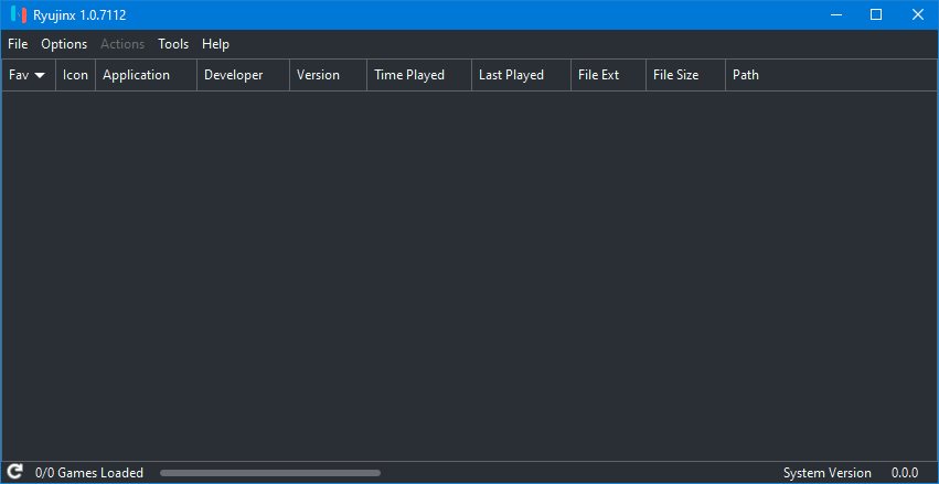 Ryujinx версия 1.1.1332