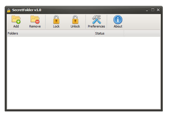 SecretFolder версия 7.5