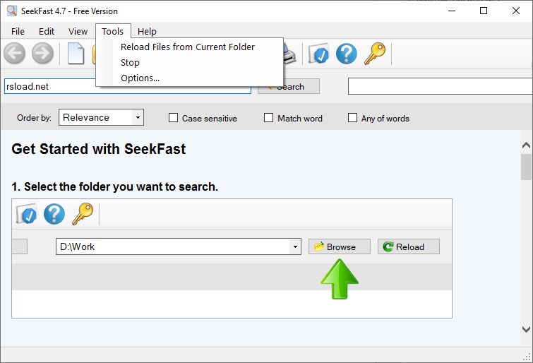 SeekFast версии 5.3