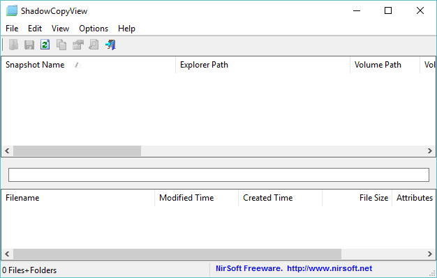 ShadowCopyView версии 1.16 для x64