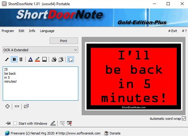 ShortDoorNote 3.81 x64