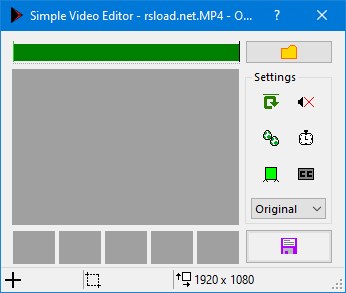 Упрощенный видеоредактор версии 2.0.0 x64