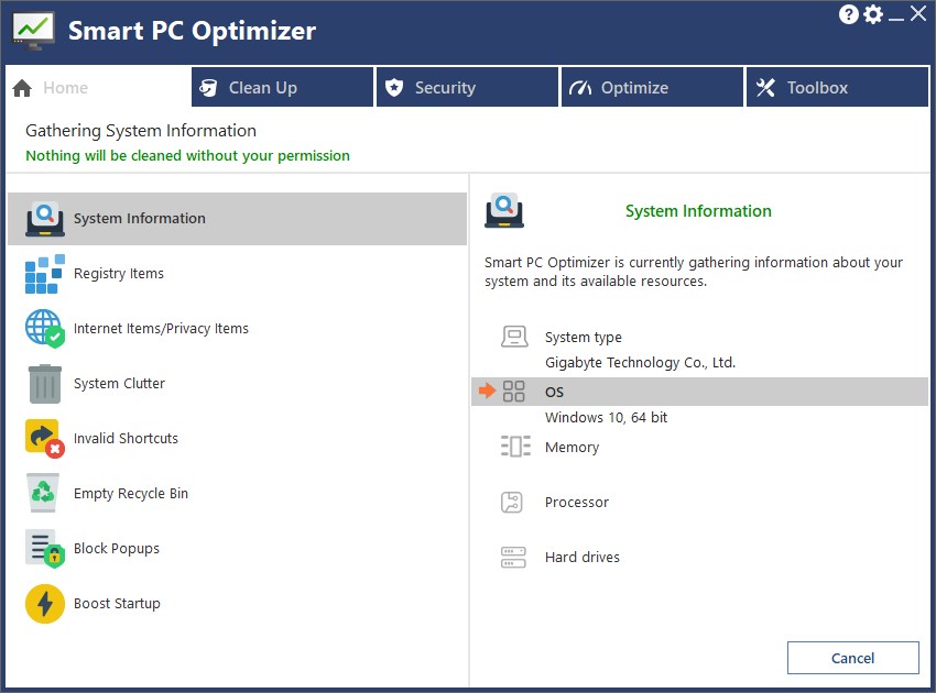 Smart PC Optimizer PRO версия 9.4.0.7