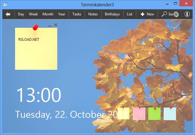 SoftwareNetz Calendar 3.62