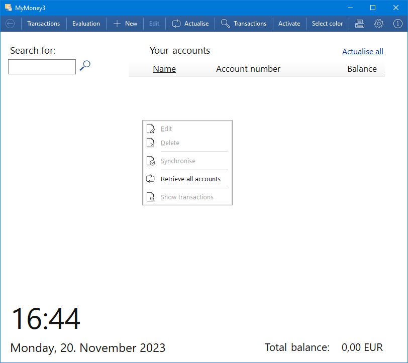 SoftwareNetz MyMoney версия 3.52 Multi