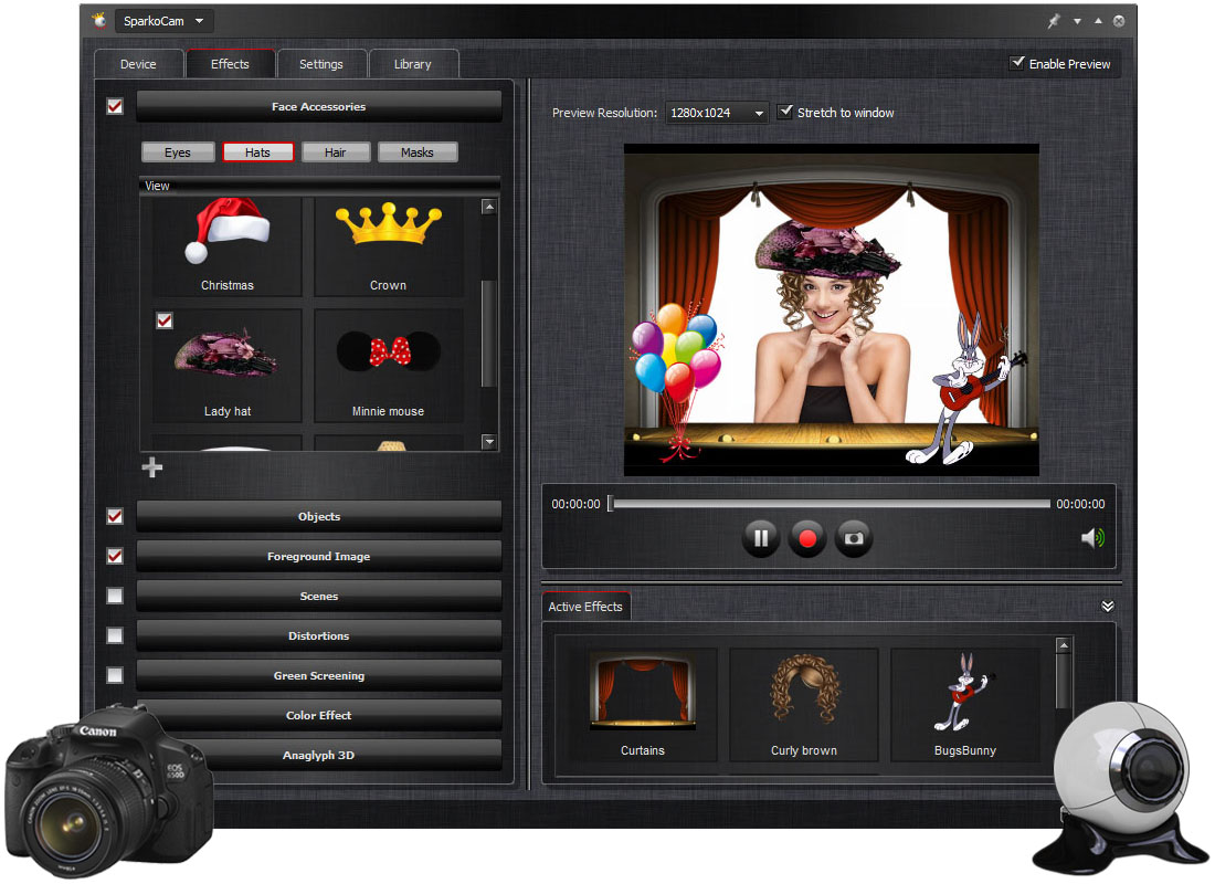 SparkoCam 3.0.4 x64 и Портативная Версия