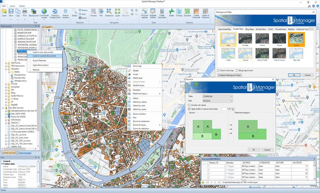 Spatial Manager Desktop до версии 9.2.1.16231