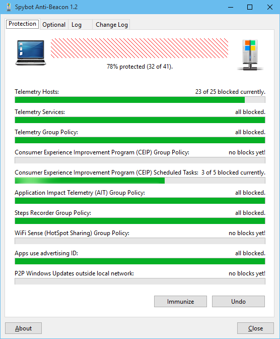 Spybot Anti-Beacon 4.1 и Портативная Версия