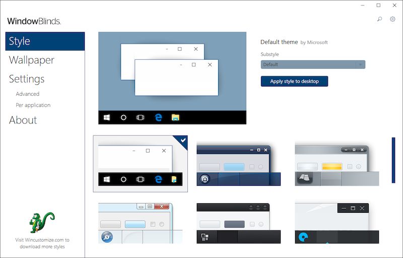 Stardock WindowBlinds 11.02 - новая версия
