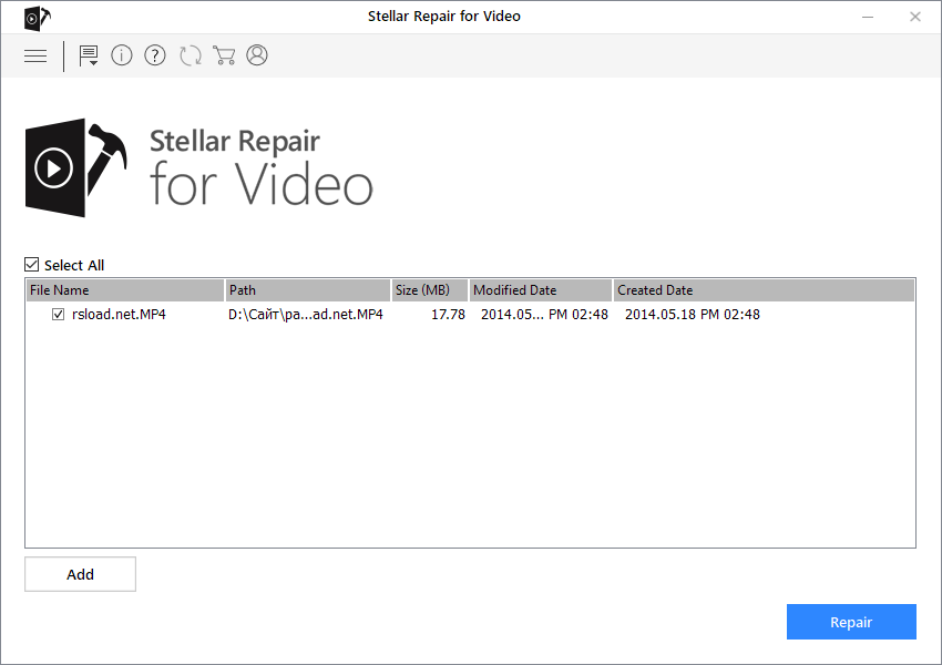 Stellar Repair for Video версия 6.8.0.1 + + x64
