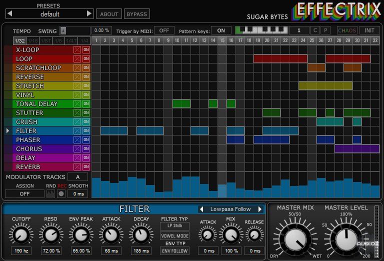 Sugar Bytes Effectrix 2.0.4 для macOS