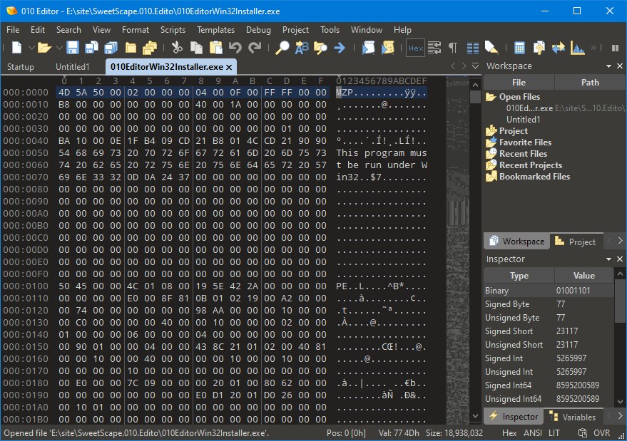 SweetScape 010 Editor 16.0.4 + x64 2026