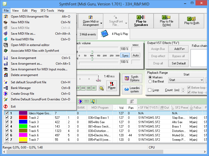 SynthFont 2.9.0.2 - x64 и Портативная версия