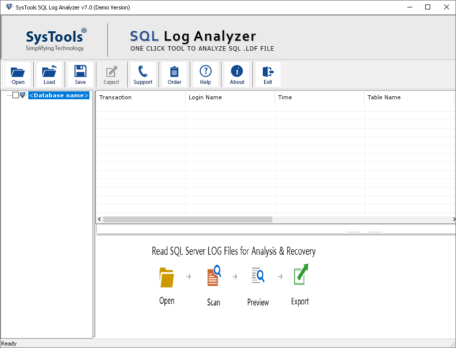 Обзор SysTools SQL Log Analyzer версии 9.1
