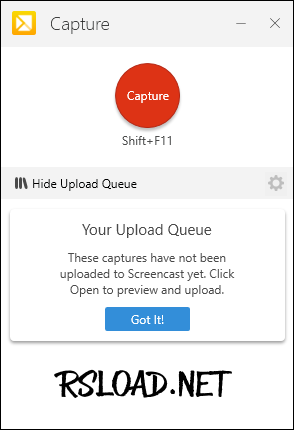 TechSmith Capture версия 2.1.4.608 для 64-bit систем