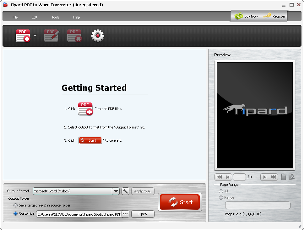 Tipard PDF to Word Converter версия 3.3.38 + Репакировка