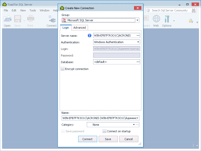 Toad for SQL Server Xpert Edition 8.1.0.28168 (64-bit)