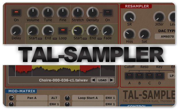 Togu Audio Line TAL-Sampler версия 4.7.2 для MacOS и Linux