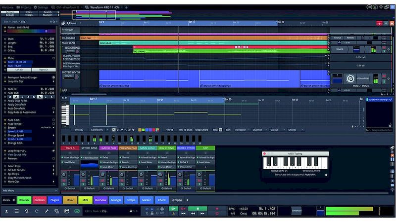 Tracktion Software Waveform Pro 13 версия 13.2.0 x64