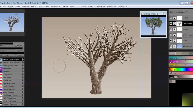 TwistedBrush Tree Studio версия 5.05