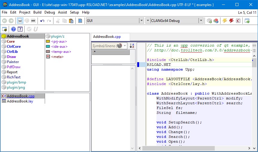 Ultimate++ версия 2023.2 сборка 17045