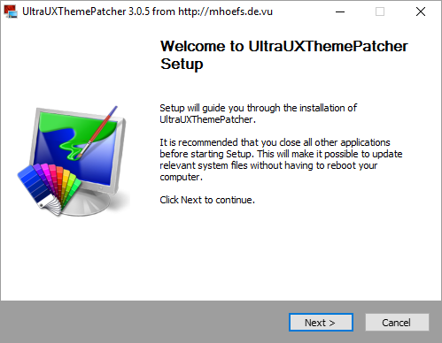 UltraUXThemePatcher версия 4.4.3