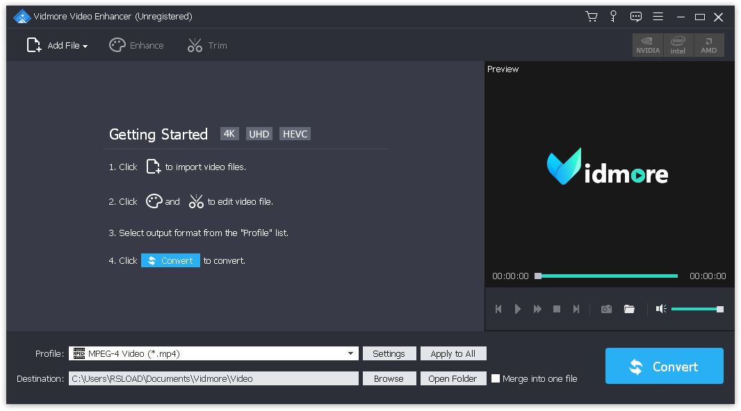 Vidmore Video Enhancer 1.0.18 для macOS