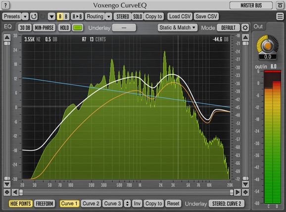 Voxengo CurveEQ версии 3.15