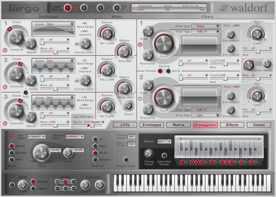 Waldorf Largo версия 1.8.0