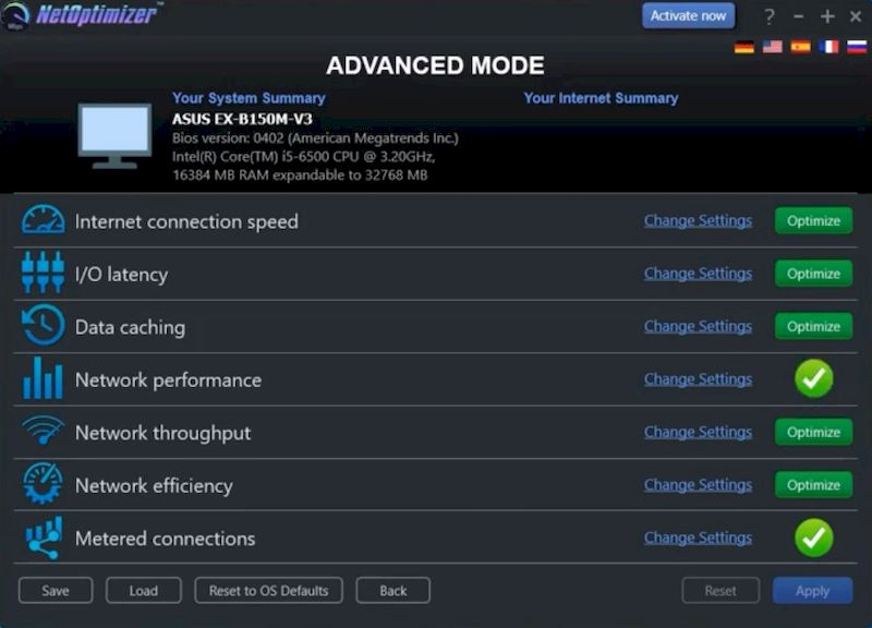 WebMinds NetOptimizer 6.6.24.1020 – на русском языке