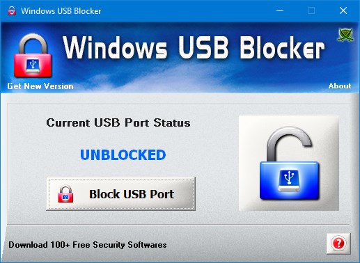 Блокировщик USB для Windows 5.0