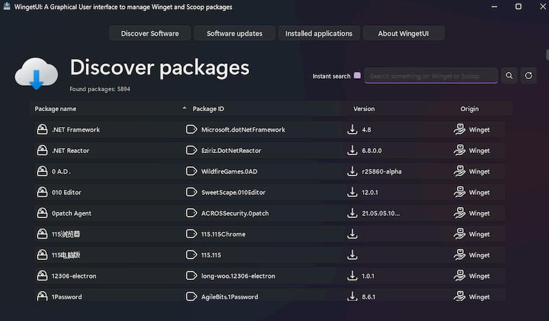 WingetUI версия 3.0.2