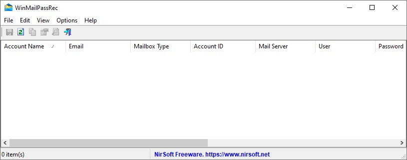 WinMailPassRec 1.01 для x64 + Русская версия