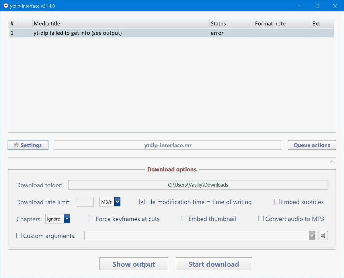 ytdlp-interface версия 2.14.0 для x64