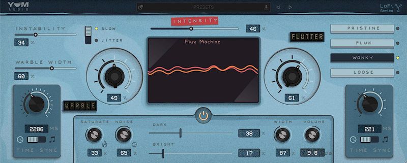 Yum Audio LoFi Flux Machine версия 1.5.5 и Light версия 1.4.2