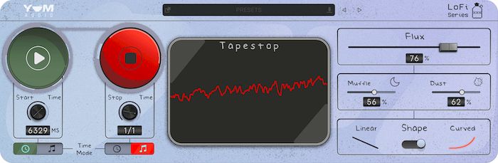 Yum Audio LoFi Tapestop версия 1.5.5
