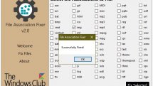 File Association Fixer v2 for Windows 10 Portable